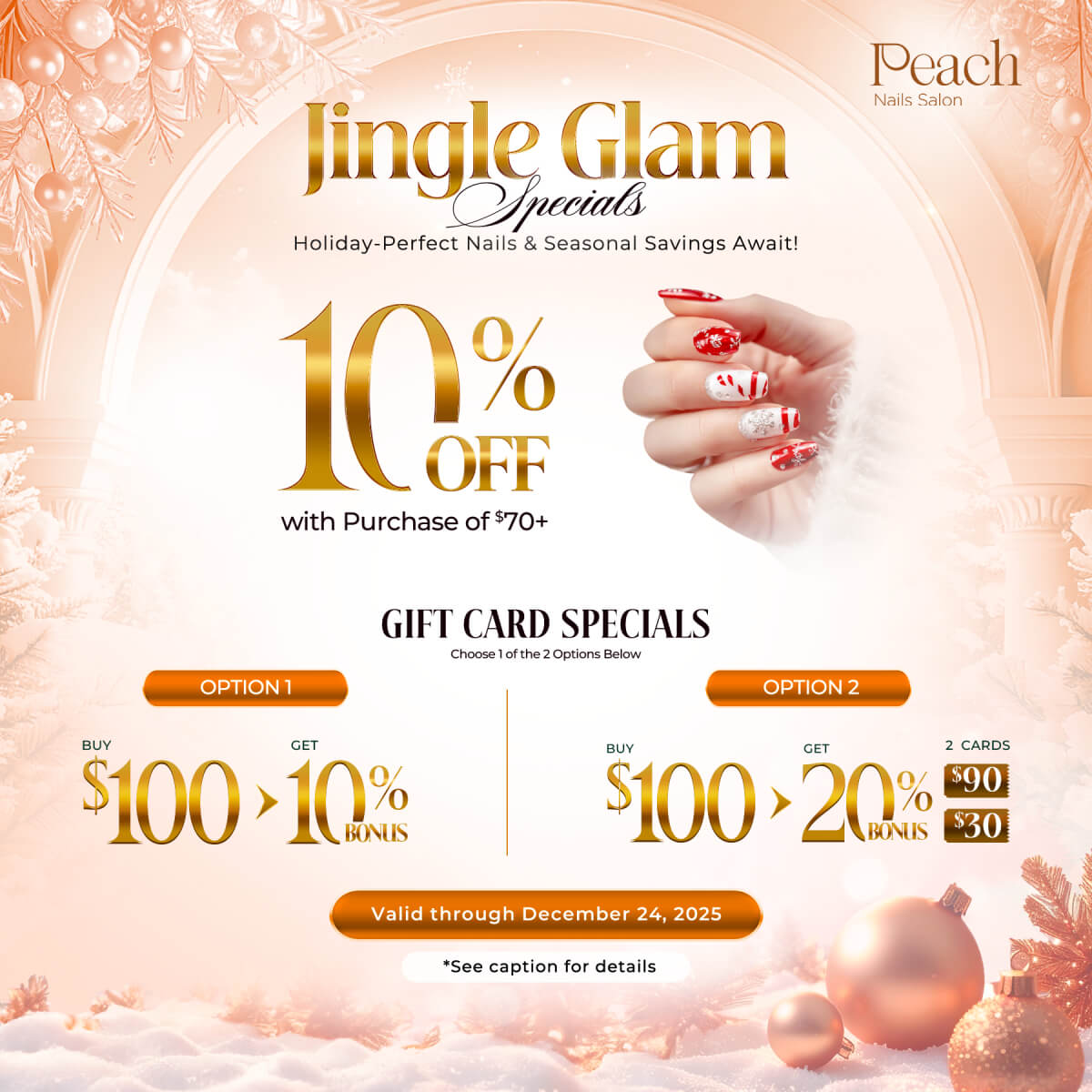 Peach Nails - Promotion
